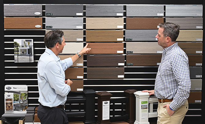 Hamilton Decking Displays